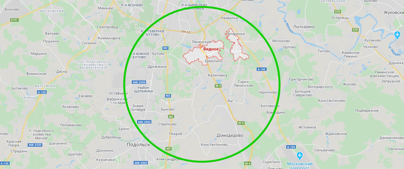 откачка канализации в Видном